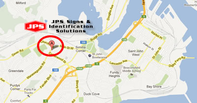 Location of JPS Signs and Identification Solutions
